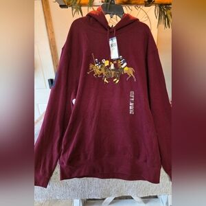 Ralph Lauren Men's Maroon Crewneck Sweater
